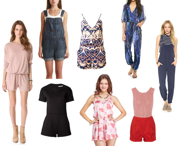 Rompers, jumpsuits, overalls