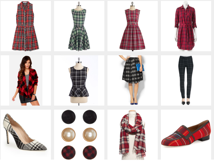 Fashion Jobs Design - Ways to Wear Plaid