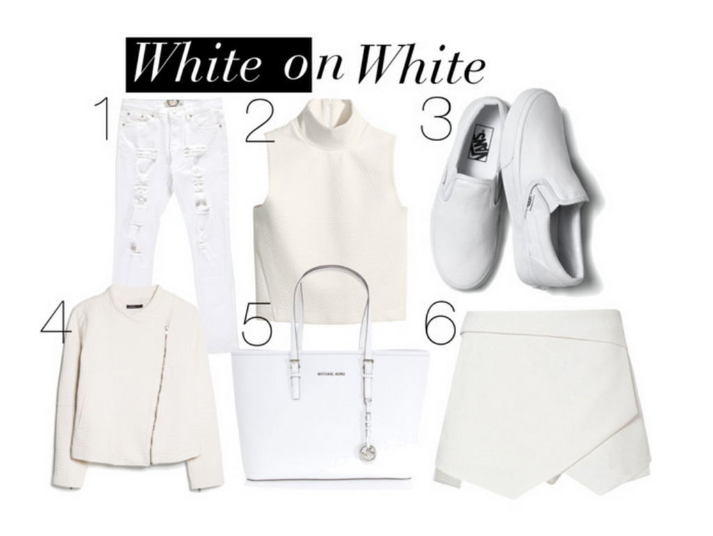 Fall Fashion - White Trends