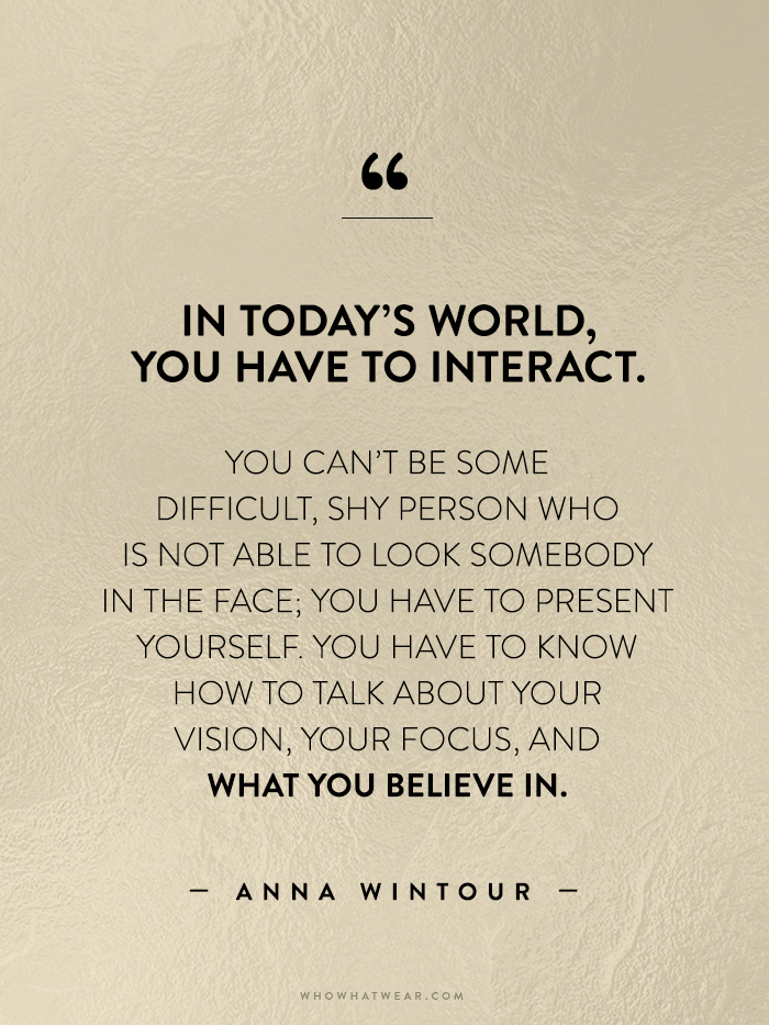 2. Anna Wintour Quote