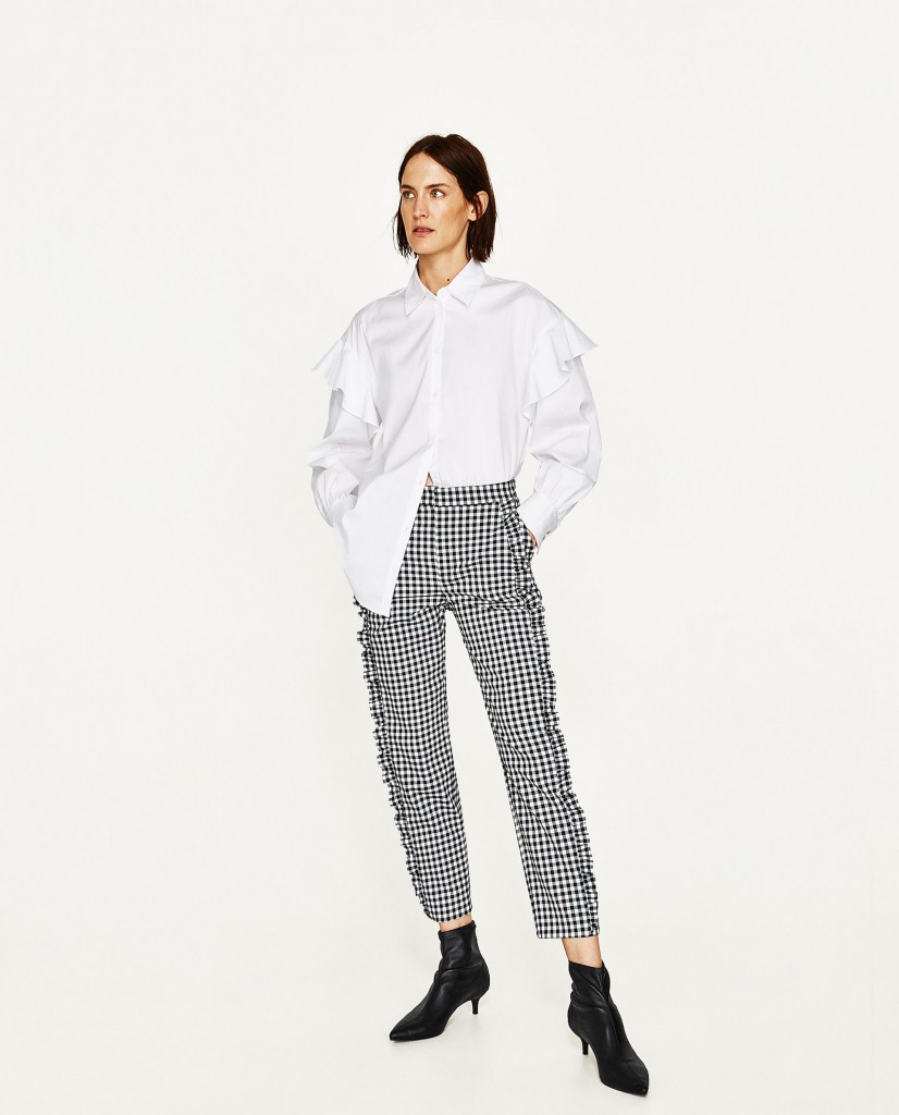 4. Gingham Trousers