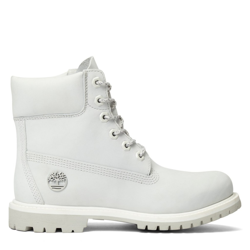 Timberland Womens 6 Inch Premium White Boot