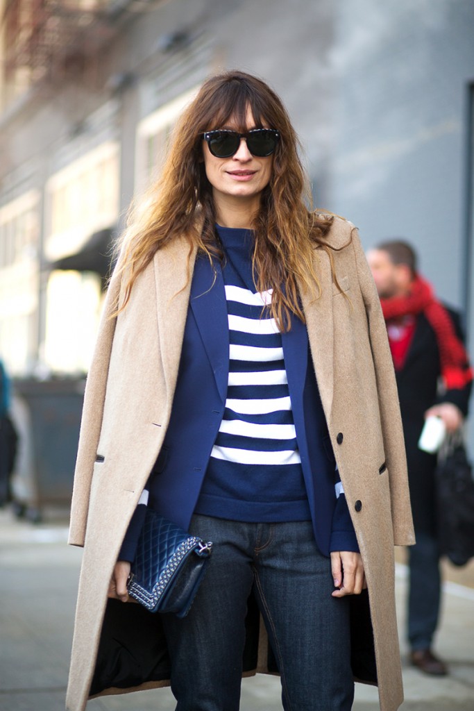 stripe blazer