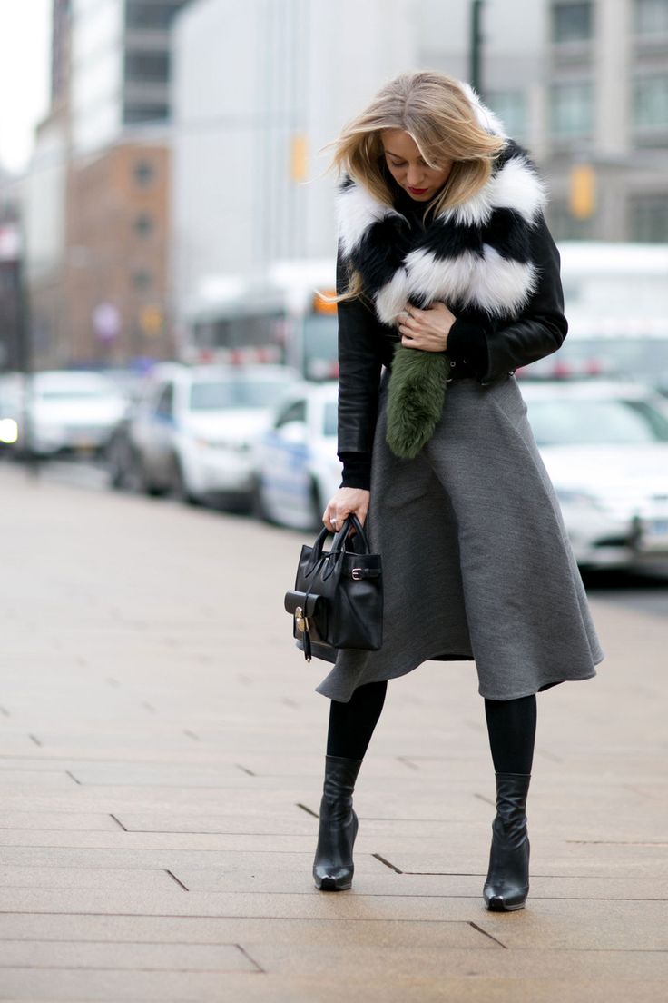 Wearing a best sale skirt in winter