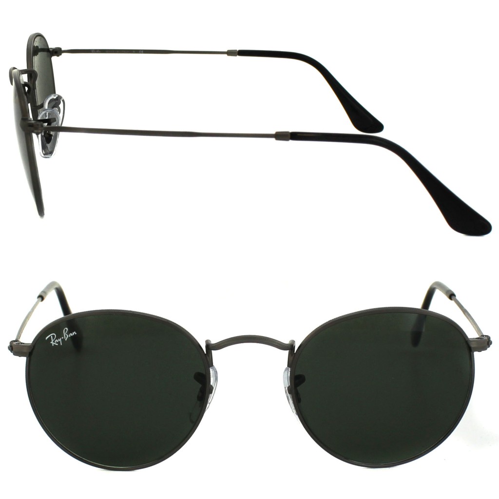 Style Nine To Five_Staple Pieces For Summer_Ray-Ban Round Metal 3447 All Black