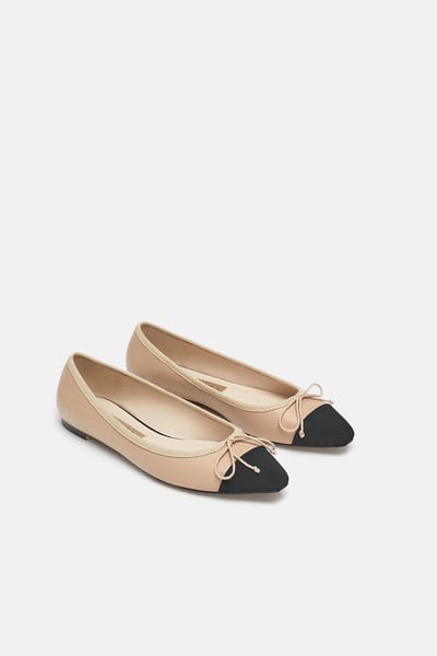 SNTF_Flats For Pre-Fall_Zara Two-Toned Flats