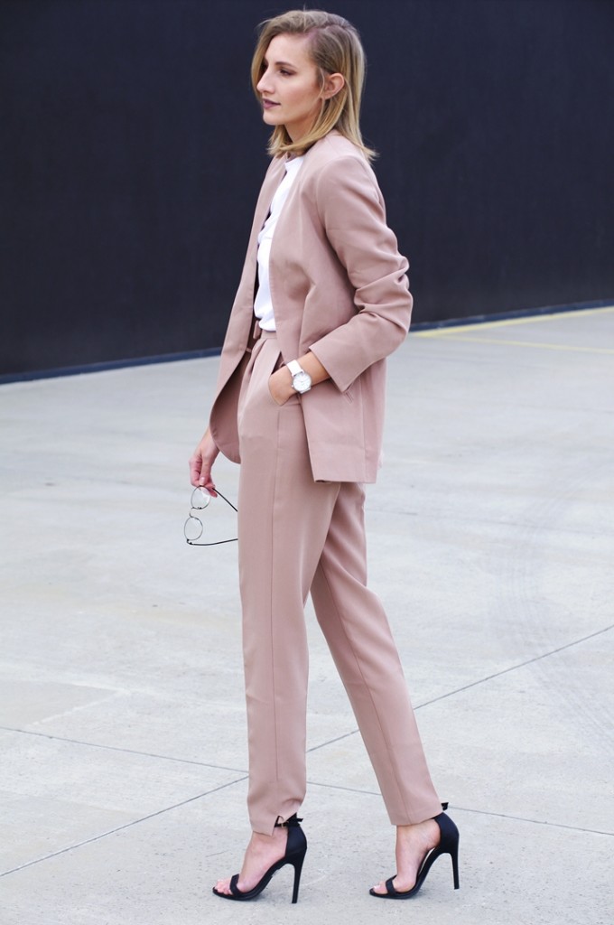 Pink Power Suit