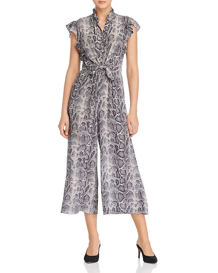 snakeskin jumpsuit